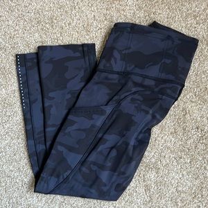 Camo lululemon crops